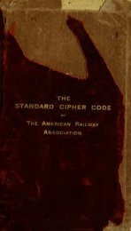 The standard cipher code of the American Railway ... - uri=web.duke