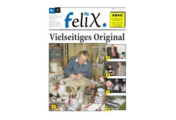 Vielseitiges Original - Mediarbon - felix