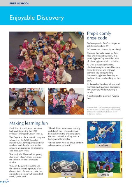 KWS Magazine 2013 Issue Two - Kinross Wolaroi School