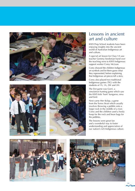 KWS Magazine 2013 Issue Two - Kinross Wolaroi School