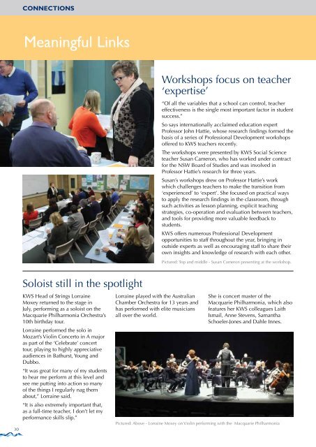 KWS Magazine 2013 Issue Two - Kinross Wolaroi School