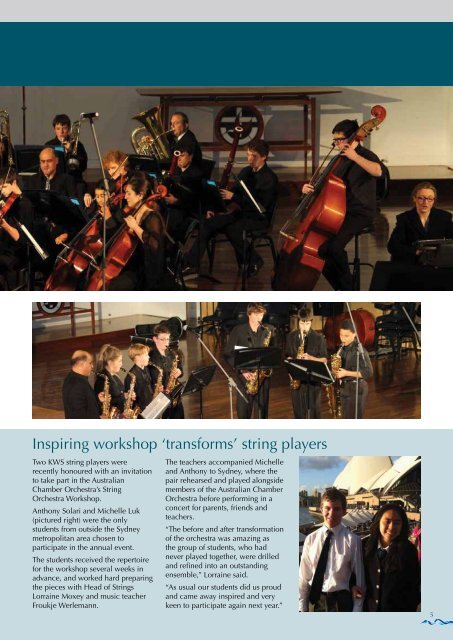 KWS Magazine 2013 Issue Two - Kinross Wolaroi School