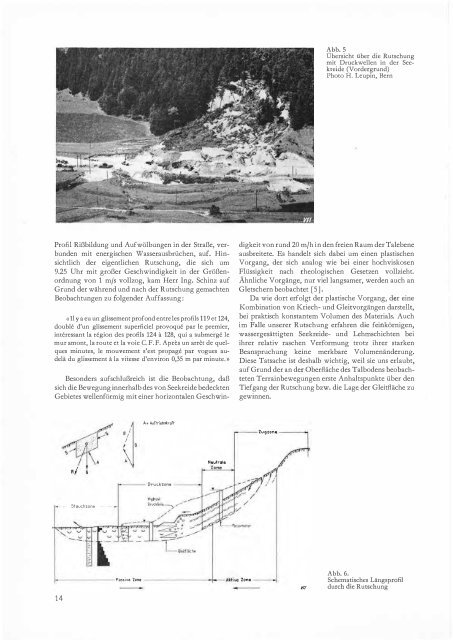 Geotechnische Probleme im Val-de-Travers - SGBF