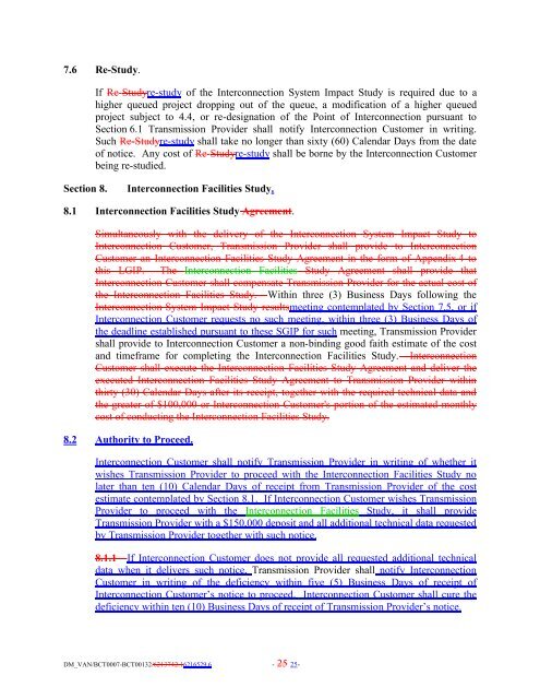 Appendix D - BC Hydro - Transmission