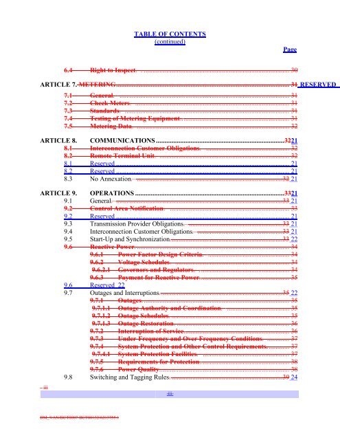 Appendix D - BC Hydro - Transmission