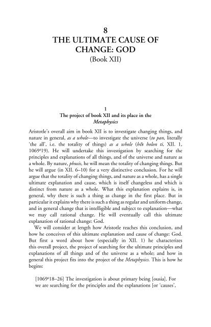 Aristotle on Metaphysics(2004) - Bibotu.com