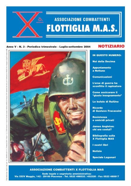 Scarica il notiziario in formato PDF - Associazione Combattenti X ...
