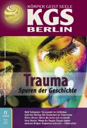 Trauma aus vergangenem Leben - Veranstaltungskalender für ...