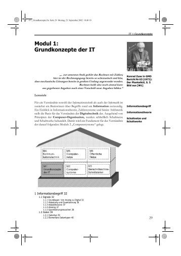 Modul 1: Grundkonzepte der IT