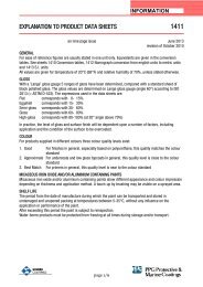 1411 2013-06 explanation to product data sheets - Sigma | coatings