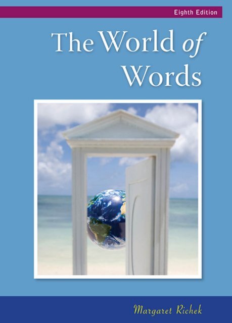 The World Of Words Vocabulary For College Success Elibrary