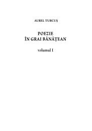 POEZIE ÎN GRAI BĂNĂŢEAN volumul I - Brancusi