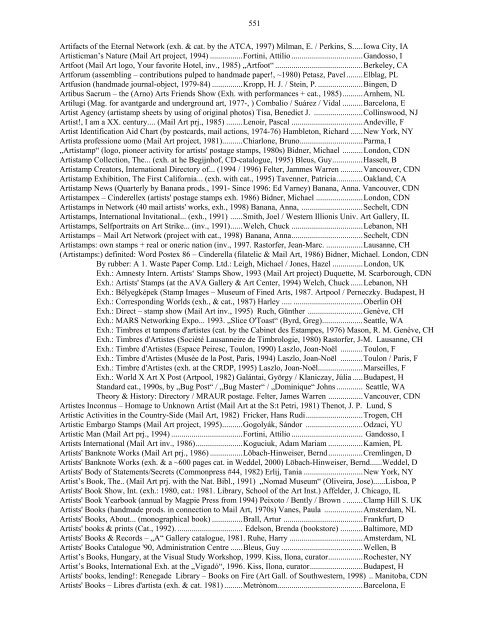 Network Atlas by Geza Perneczky - Ruud Janssen