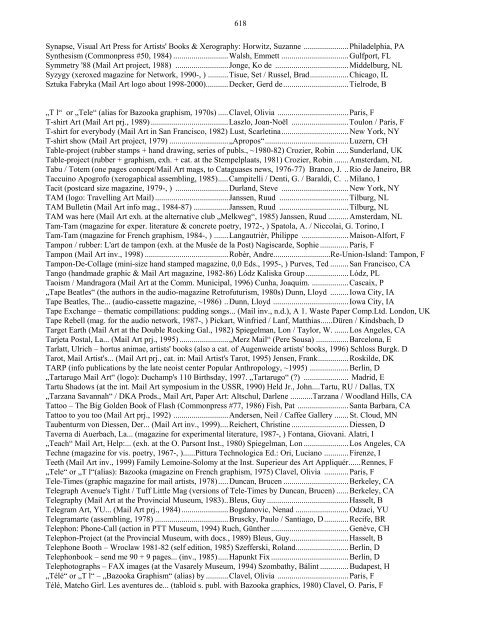 Network Atlas by Geza Perneczky - Ruud Janssen