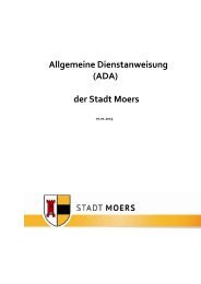 Anlage 1: Allgemeine Dienstanweisung für die Stadtverwaltung ...