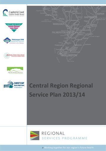 Regional Services Plan - Central Region's Technical Advisory ...