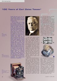 100 Years of Carl Zeiss Tessar® - Carl Zeiss, Inc.