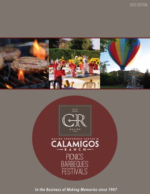 download picnic information - Calamigos Ranch