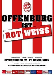 Offenburg... ROT-WEISS - Offenburger FV