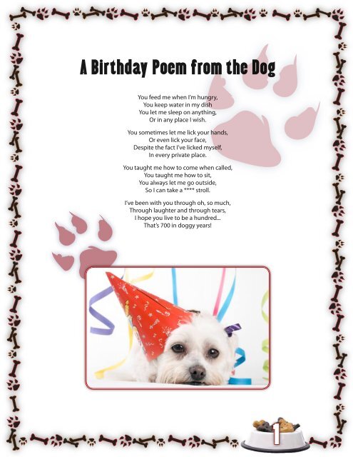 birthday poems for myself