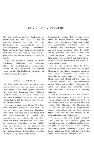 DIE KIRCHEN VON VARDE - Danmarks Kirker