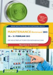 Maintenance Dortmund 2013 - easyFairs