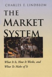 Lindblom - The Market System - Afghan Journalists' Committee
