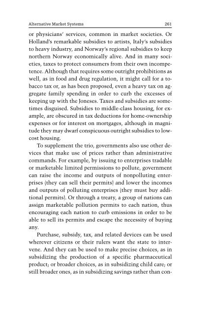 Lindblom - The Market System - Afghan Journalists' Committee