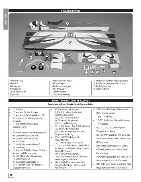 Download Anleitung DE/FR (PDF) - Hobbico