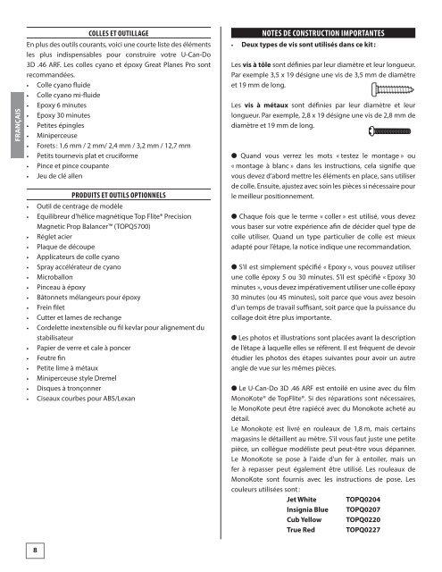 Download Anleitung DE/FR (PDF) - Hobbico