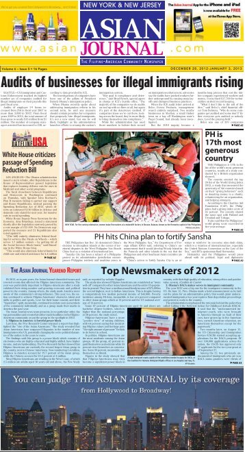December 28, 2012-January 3, 2013 - Asian Journal Digital Editions