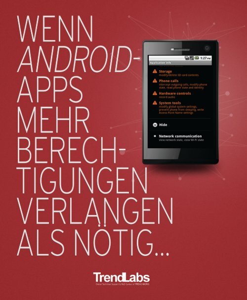 Wenn Android Apps mehr Berechtigungen verlangen ... - Trend Micro