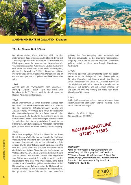 KATALOG downloaden - WAGNER Busreisen - Reisebüro