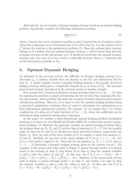 A Monte Carlo Approach to Currency Risk Minimization - IEOR @IIT ...