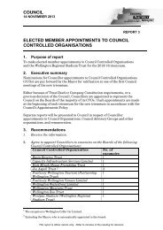 council elected member appointments to council controlled ...