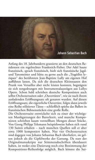 Bach zu Weihnachten - Württembergisches Kammerorchester ...
