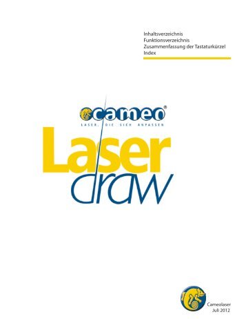 Hilfe zum Nachlesen (PDF) - Cameo-Laser
