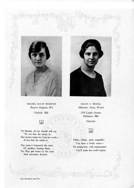 DoNNYBROOK FAIR 1921 - Goucher College