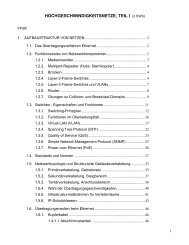 Skript Aufbaustruktur von IP-Netzwerken - W3service.net