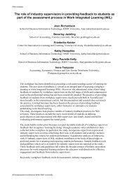 research writing starter phrases The role of industry supervisors in providing ... - RMIT University