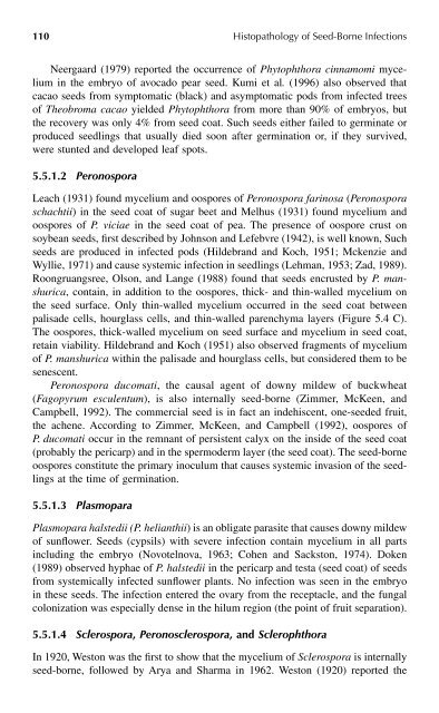 Histopathology of Seed-Borne Infections - Applied Research Center ...