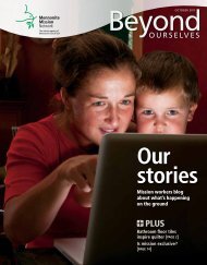 Our Stories (PDF) - Mennonite Mission Network