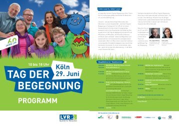 Tag der Begegnung 2013 - Programm - Handicapped-Kids