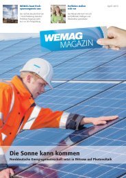 das Magazin als pdf - Wemag AG