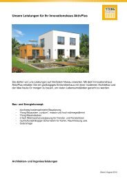 Liefer- und Leistungsumfang - Ytong Bausatzhaus GmbH