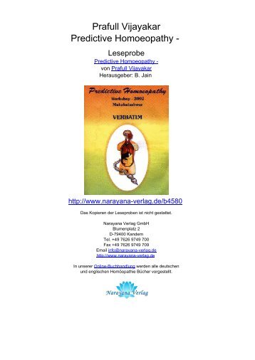 Prafull Vijayakar Predictive Homoeopathy -