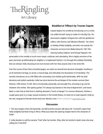 Art Library - Ringling Museum of Art