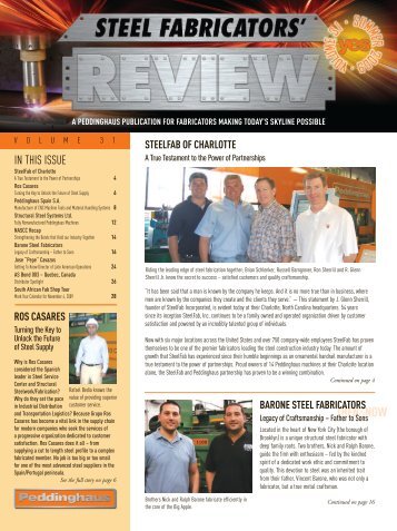 Download Steel Fabricators' Review - SteelFab, Inc.