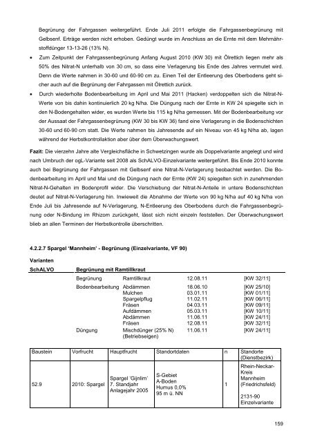 SchALVO Vergleichsflächenbericht 2011.pdf - LTZ Augustenberg