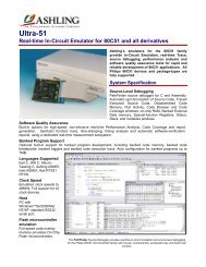 Ultra-51 Real-time In-Circuit Emulator for 80C51 and all derivatives